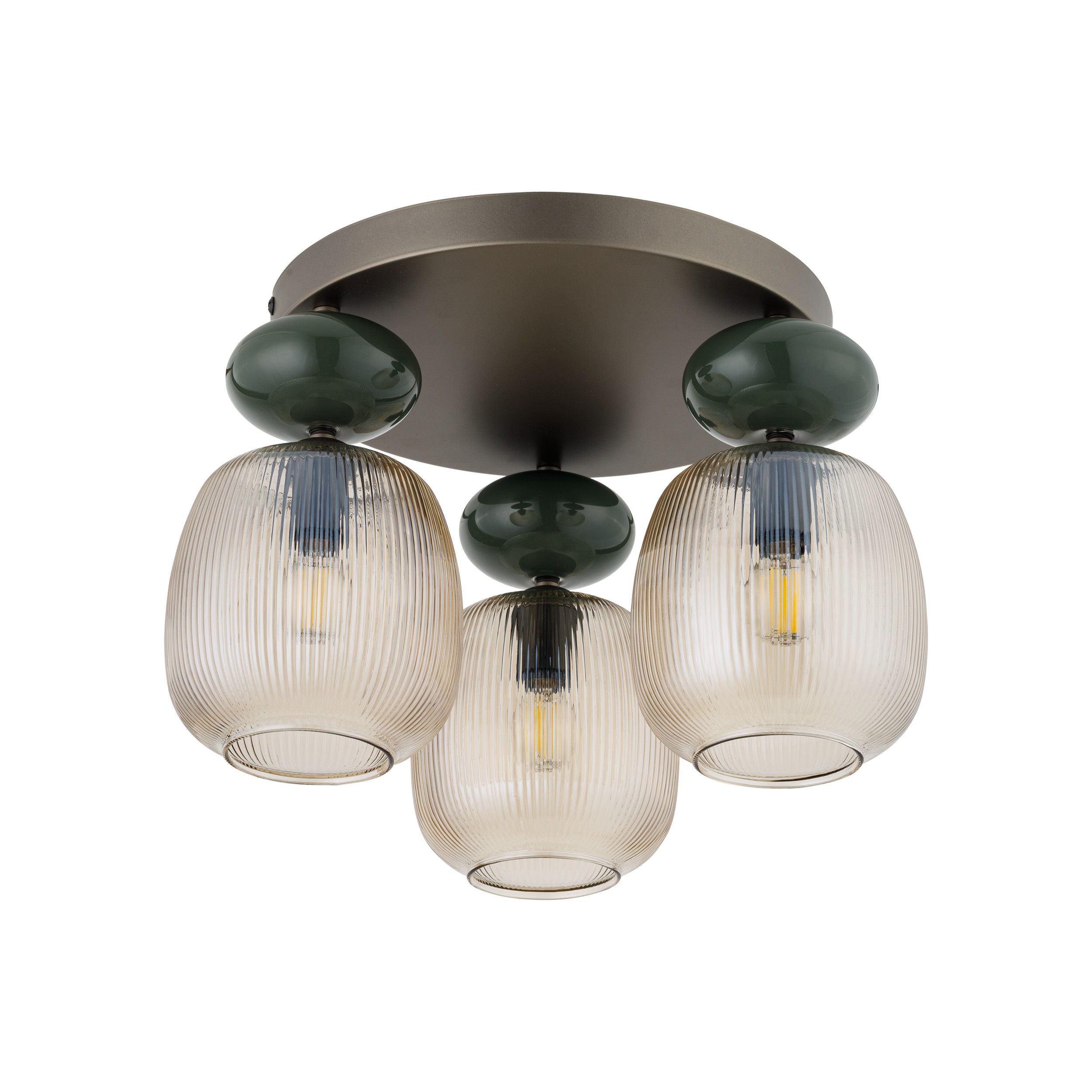 ZEN NEW BROWN BOTTI COGNAC LAMPA SUFITOWA 3xE14 ZEN NEW BROWN BOTTI COGNAC LAMPA SUFITOWA 3xE14