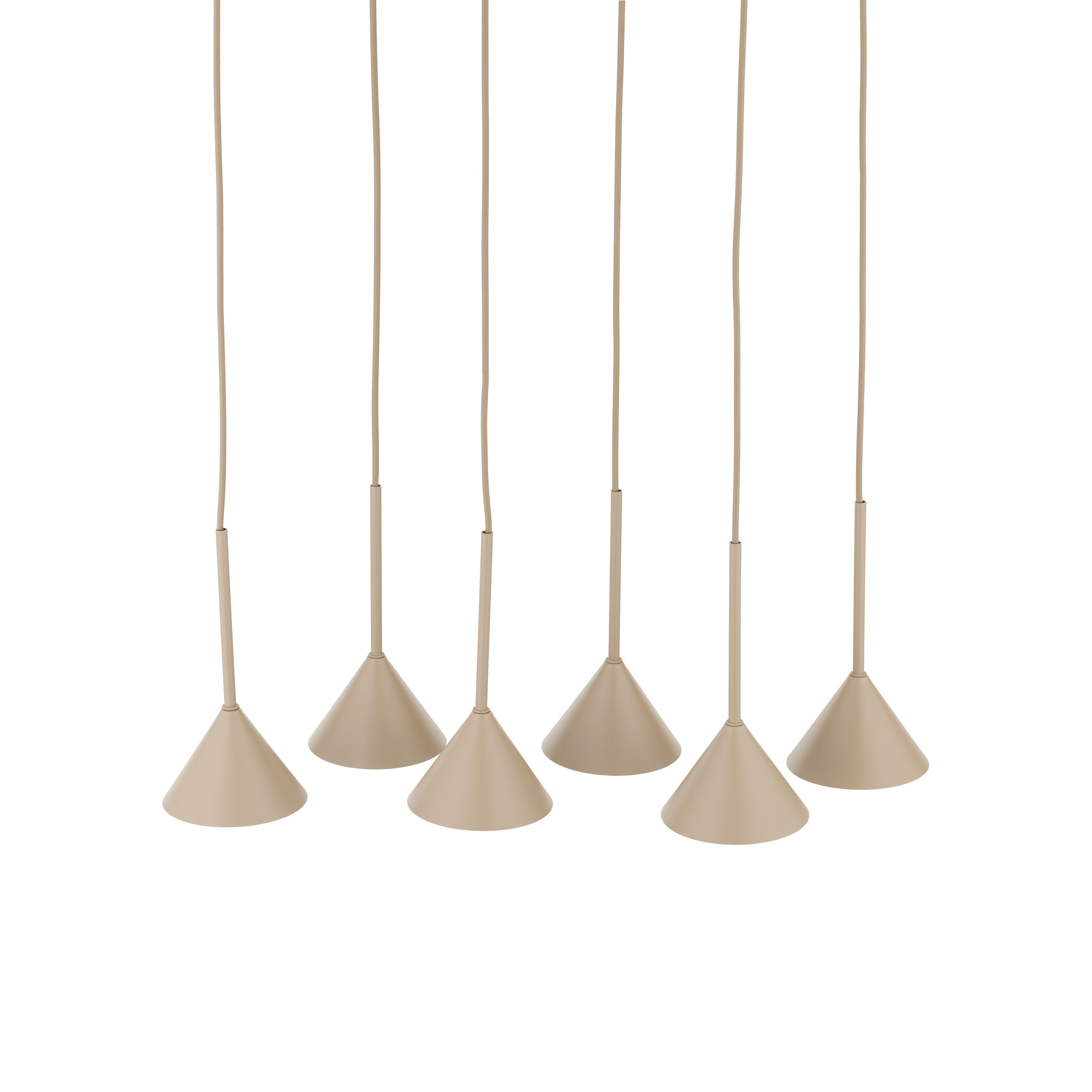 CONO MINI SABIA LAMPA WISZĄCA 6XGU10 CONO MINI SABIA LAMPA WISZĄCA 6XGU10