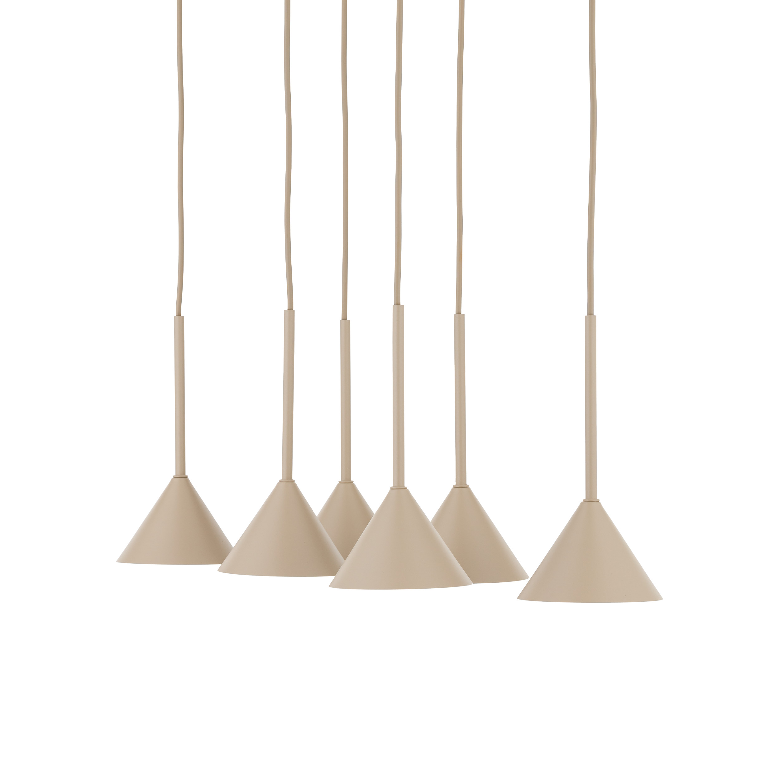 CONO MINI SABIA LAMPA WISZĄCA 6XGU10 CONO MINI SABIA LAMPA WISZĄCA 6XGU10
