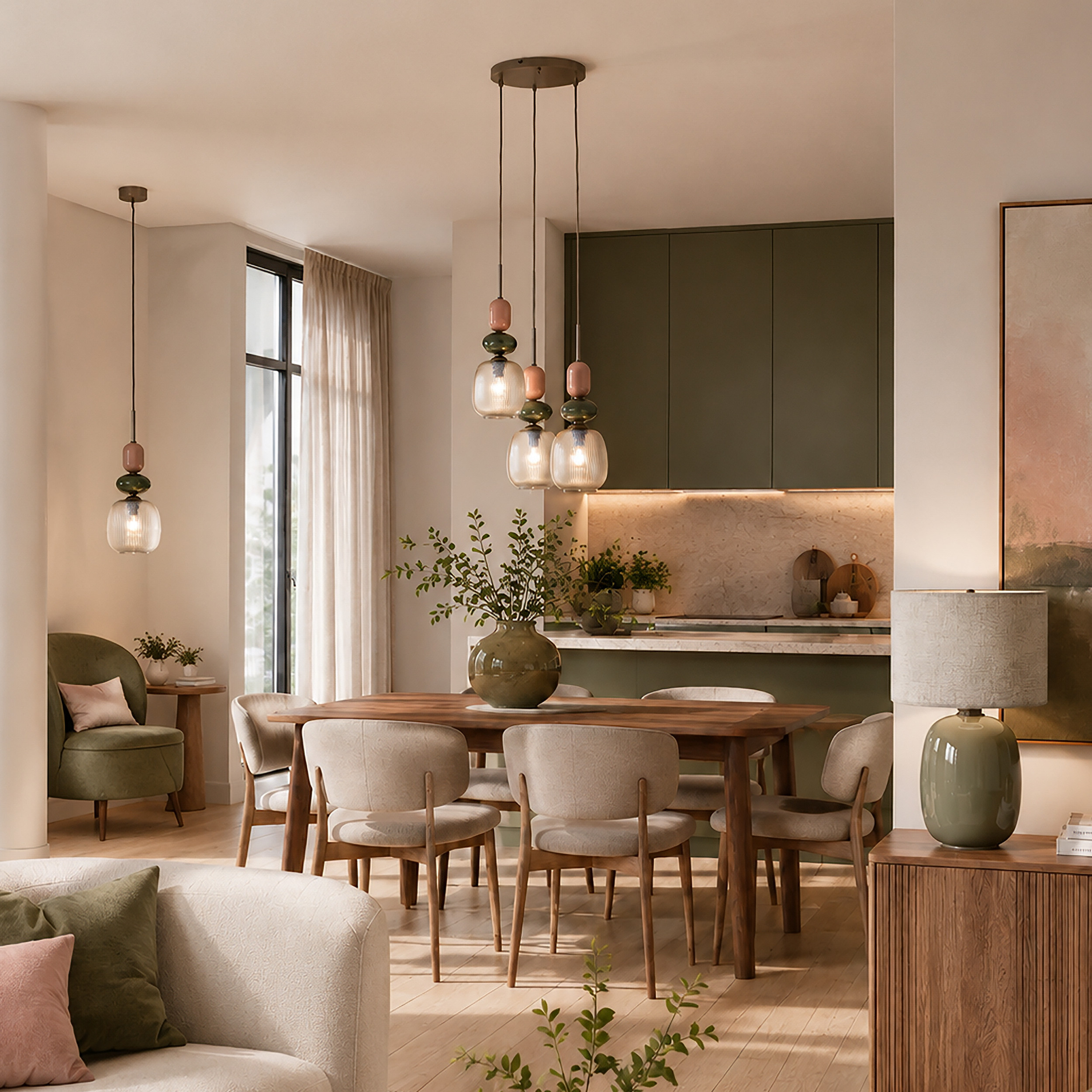 MELODY OLIVE LAMPKA NOCNA 1XE27 MELODY OLIVE LAMPKA NOCNA 1XE27
