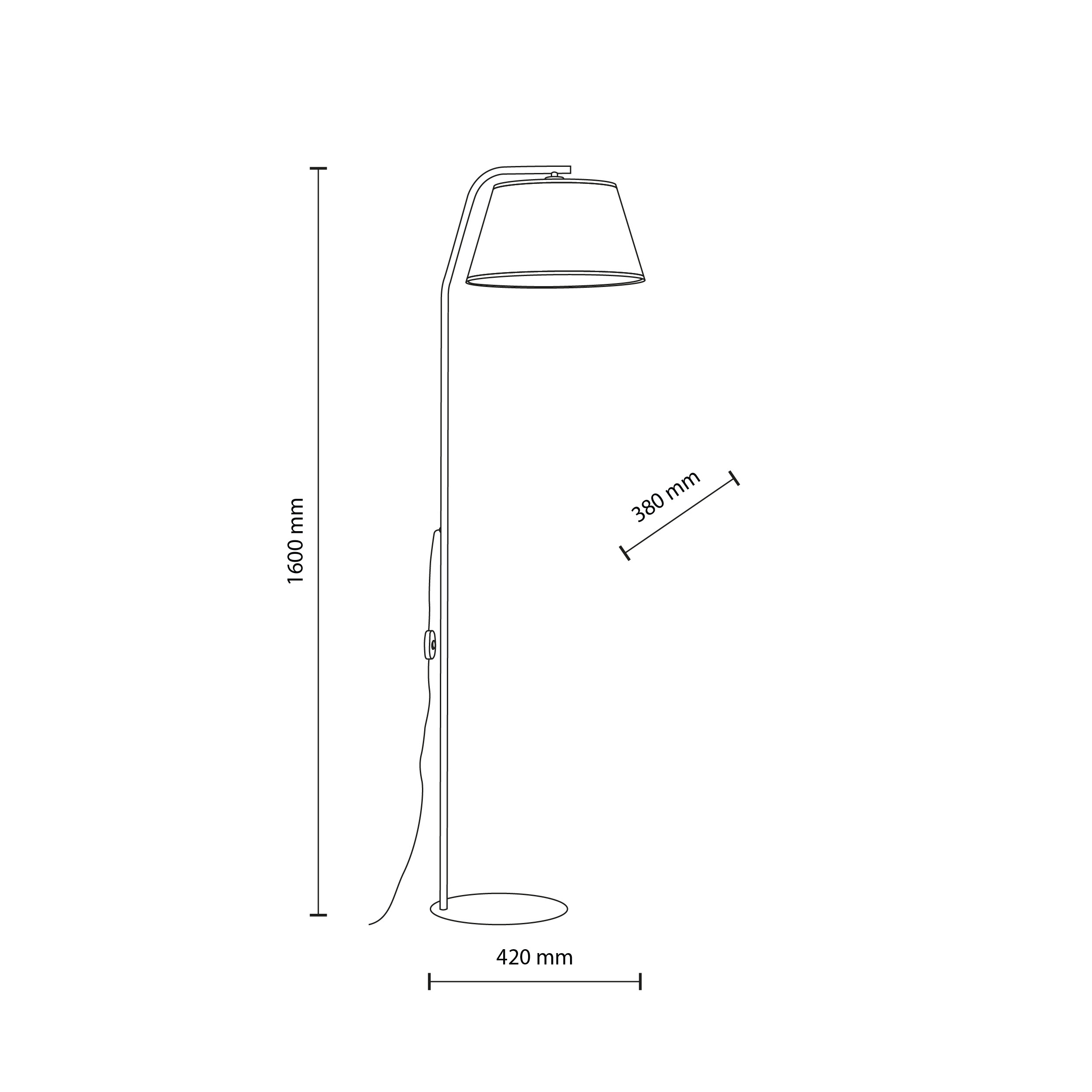 FORMO SABIA LAMPA PODŁOGOWA 1XE27 FORMO SABIA LAMPA PODŁOGOWA 1XE27