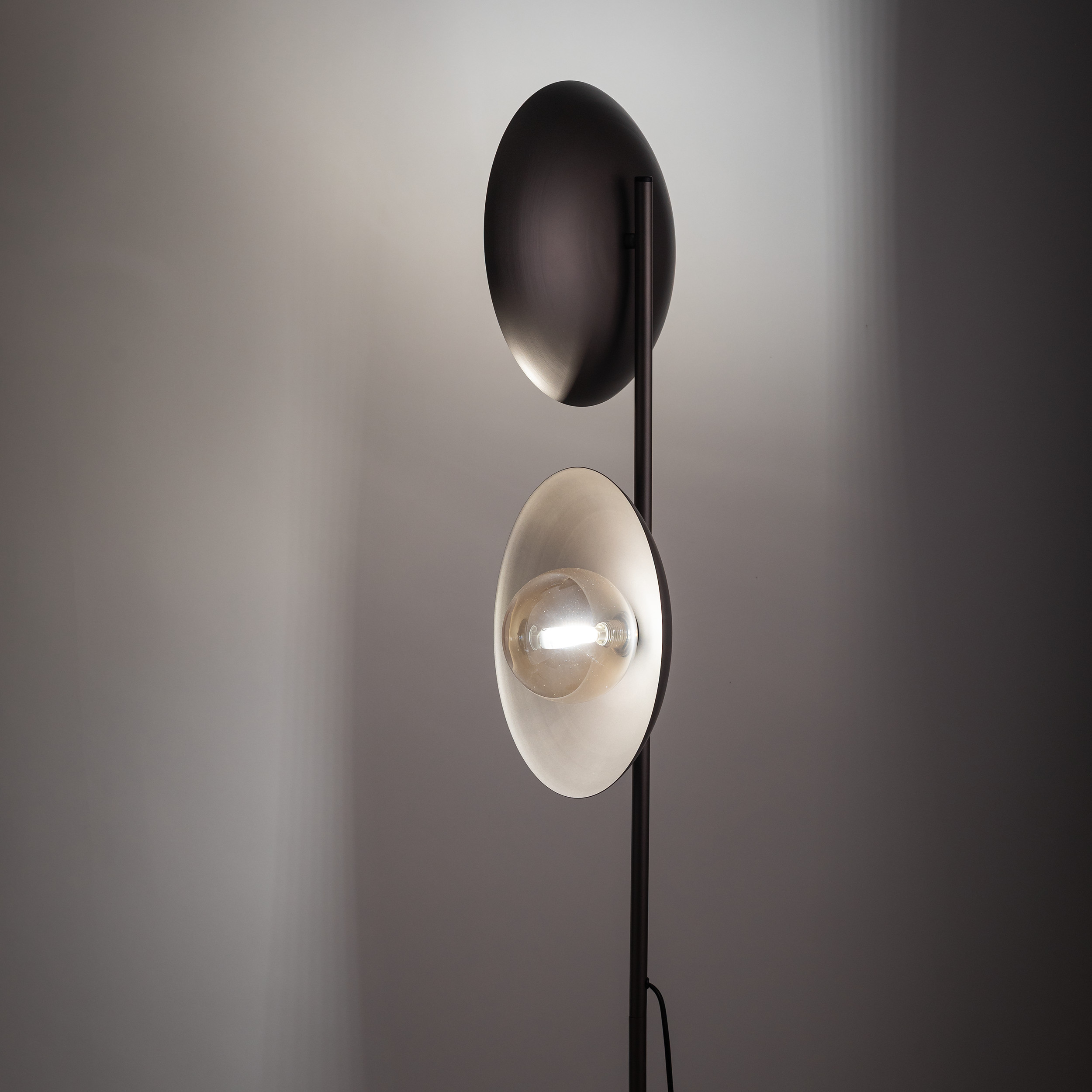 SLATE NEW BROWN GLASS LAMPA PODŁOGOWA 2XG9 SLATE NEW BROWN GLASS LAMPA PODŁOGOWA 2XG9