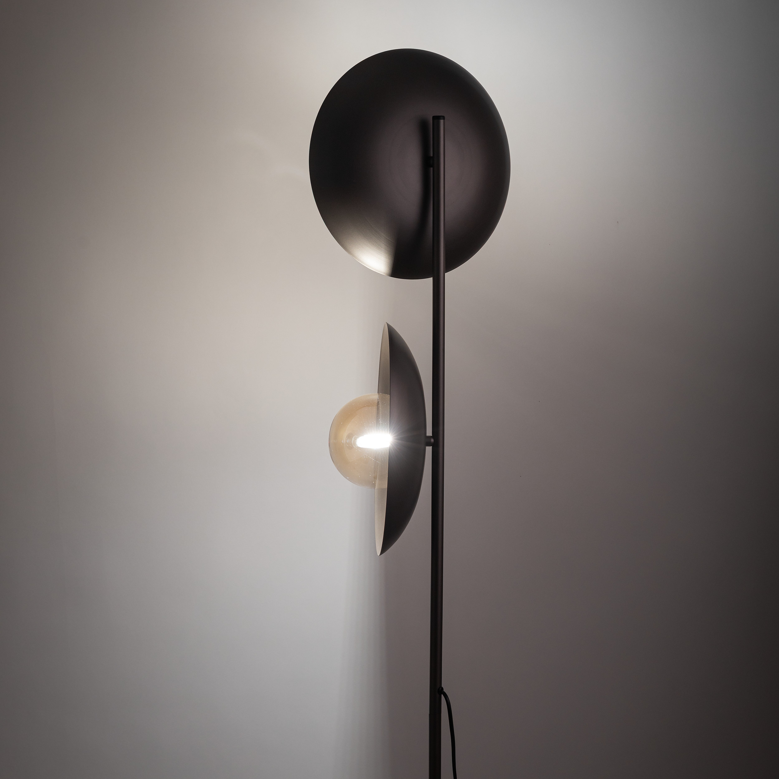 SLATE NEW BROWN GLASS LAMPA PODŁOGOWA 2XG9 SLATE NEW BROWN GLASS LAMPA PODŁOGOWA 2XG9