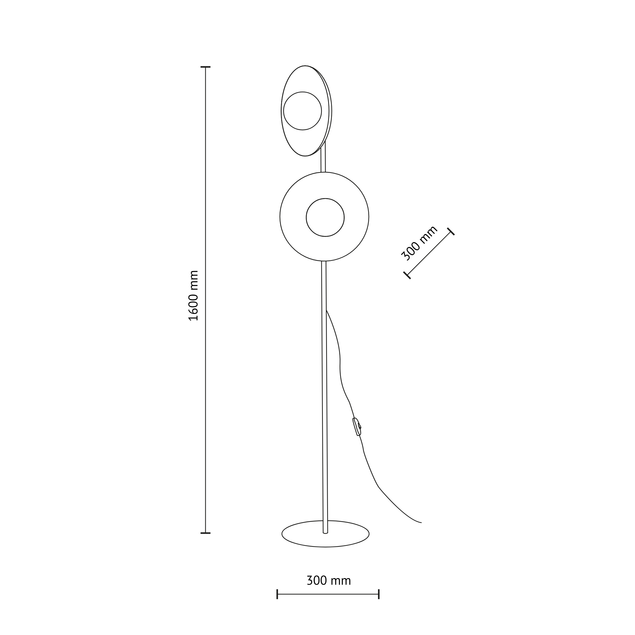 SLATE NEW BROWN GLASS LAMPA PODŁOGOWA 2XG9 SLATE NEW BROWN GLASS LAMPA PODŁOGOWA 2XG9