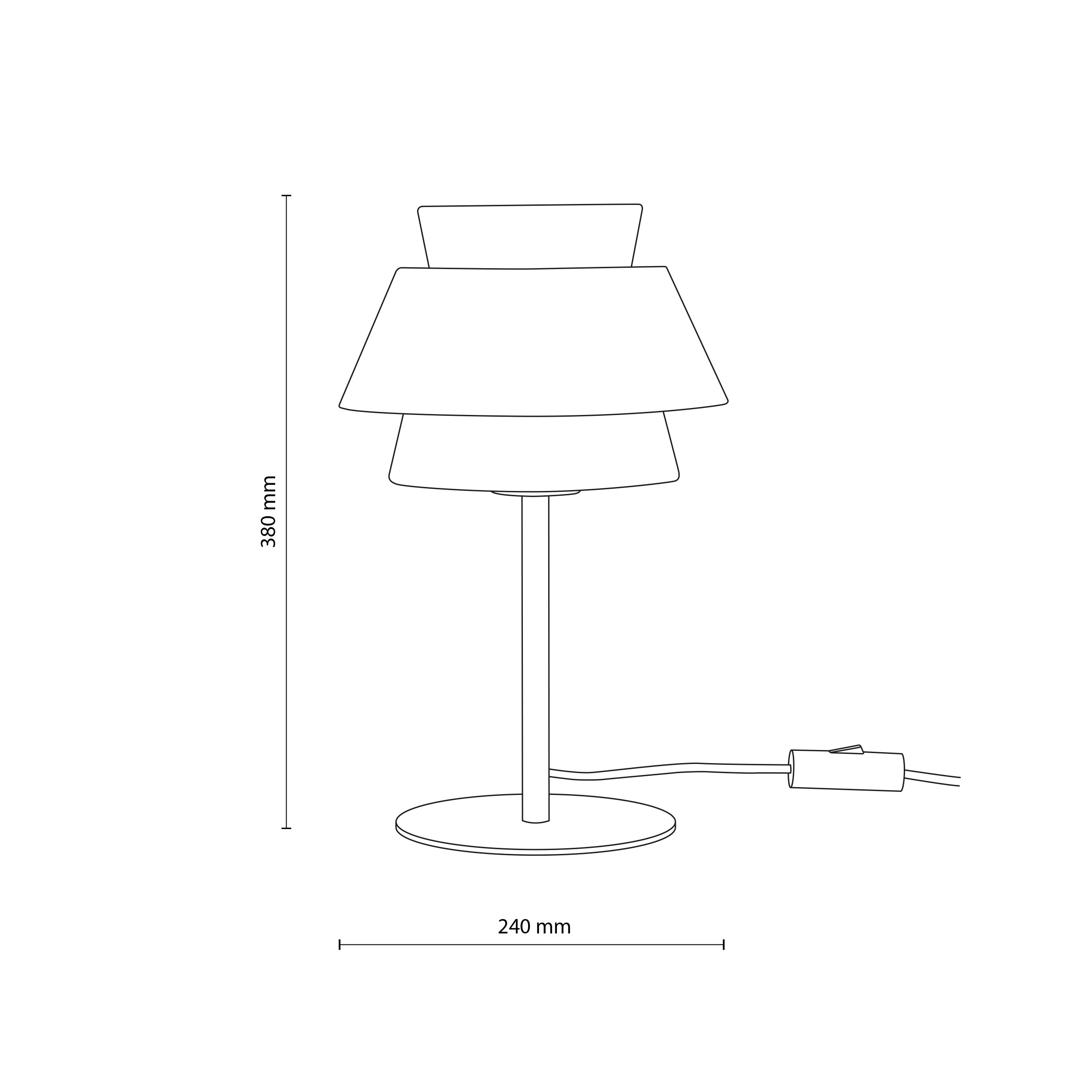 KALUM LEN LAMPKA NOCNA 1XE27 KALUM LEN LAMPKA NOCNA 1XE27