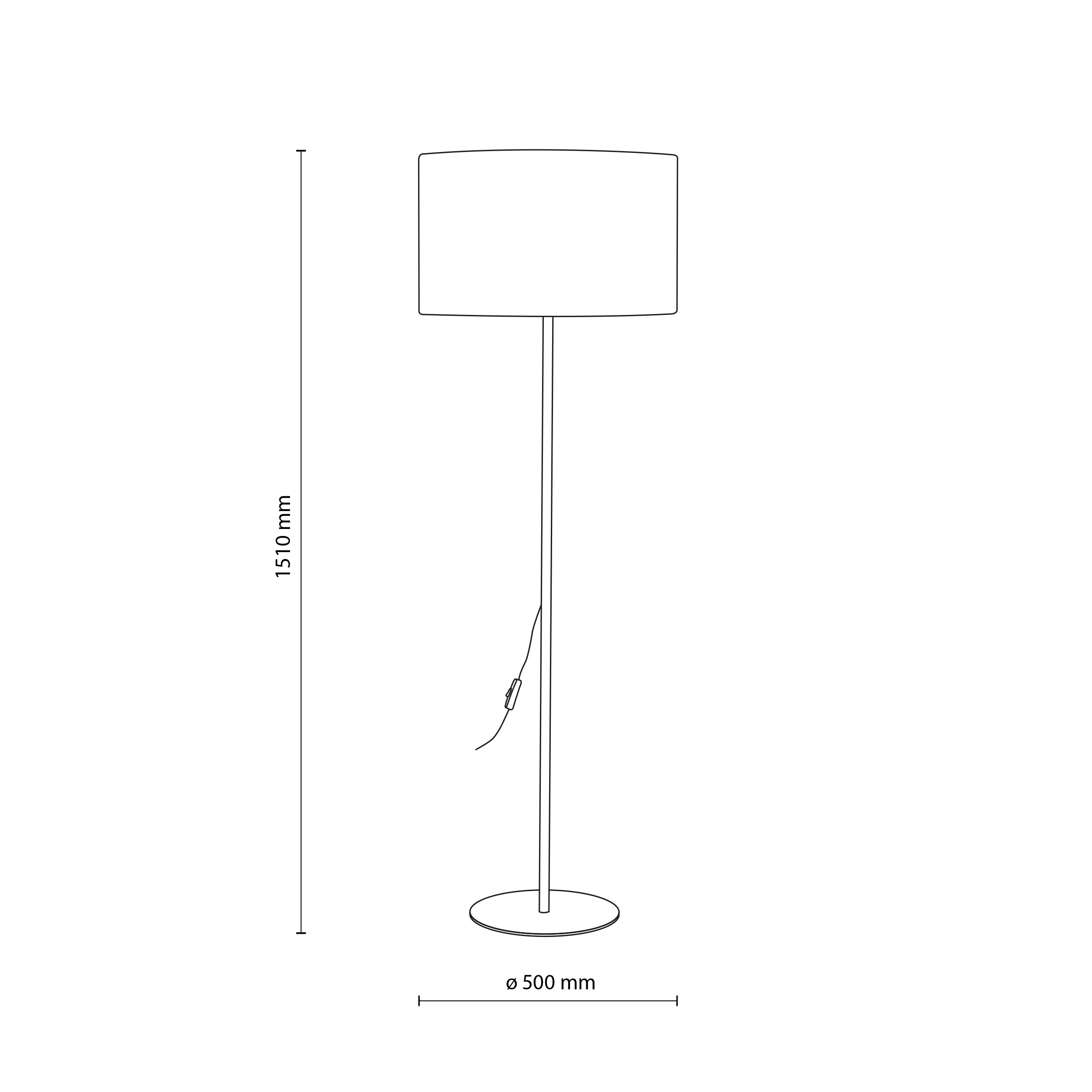 DALUM OLIVE LAMPA PODŁOGOWA 1xE27 DALUM OLIVE LAMPA PODŁOGOWA 1xE27