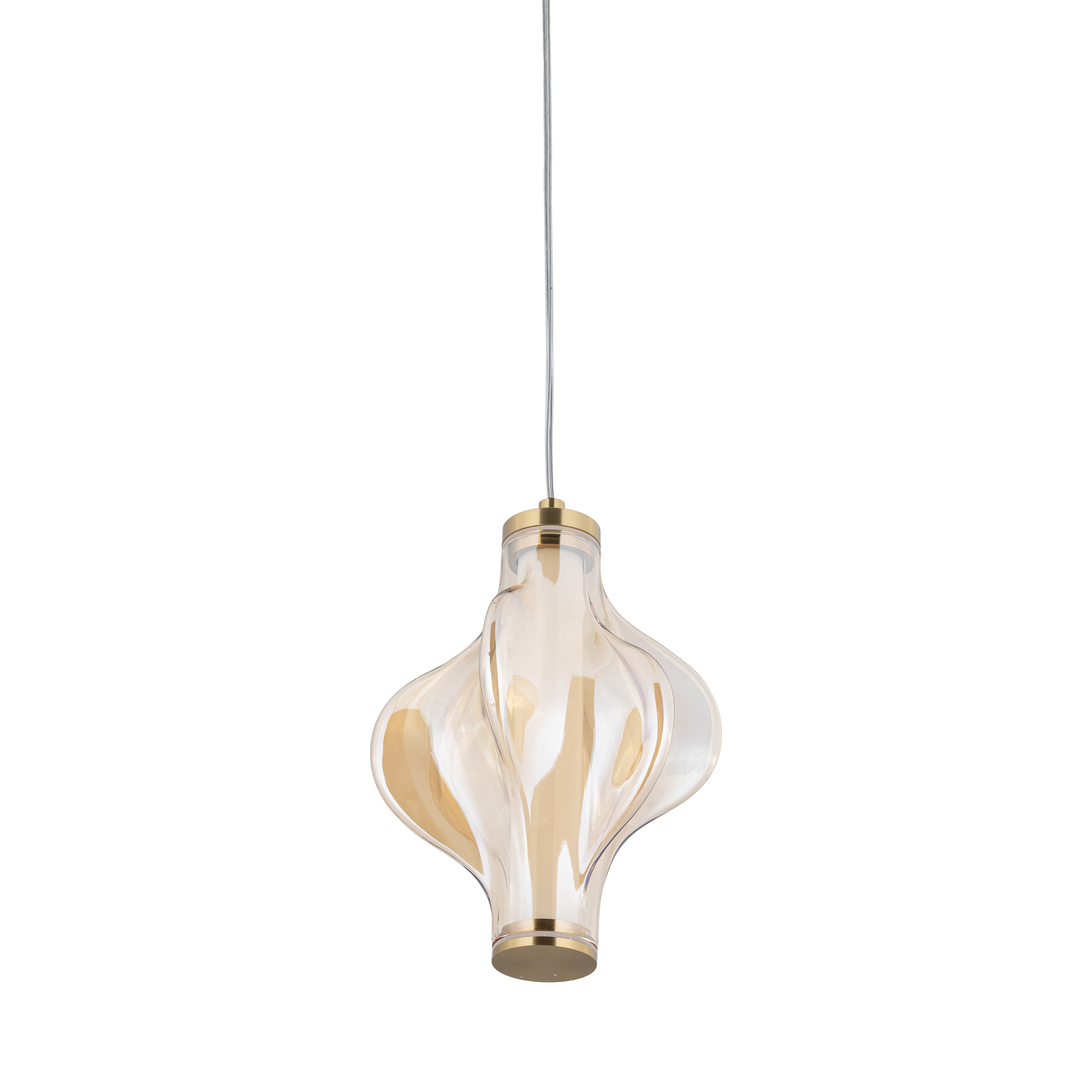ELVA BRASS LAMPA WISZĄCA LED 8W ELVA BRASS LAMPA WISZĄCA LED 8W