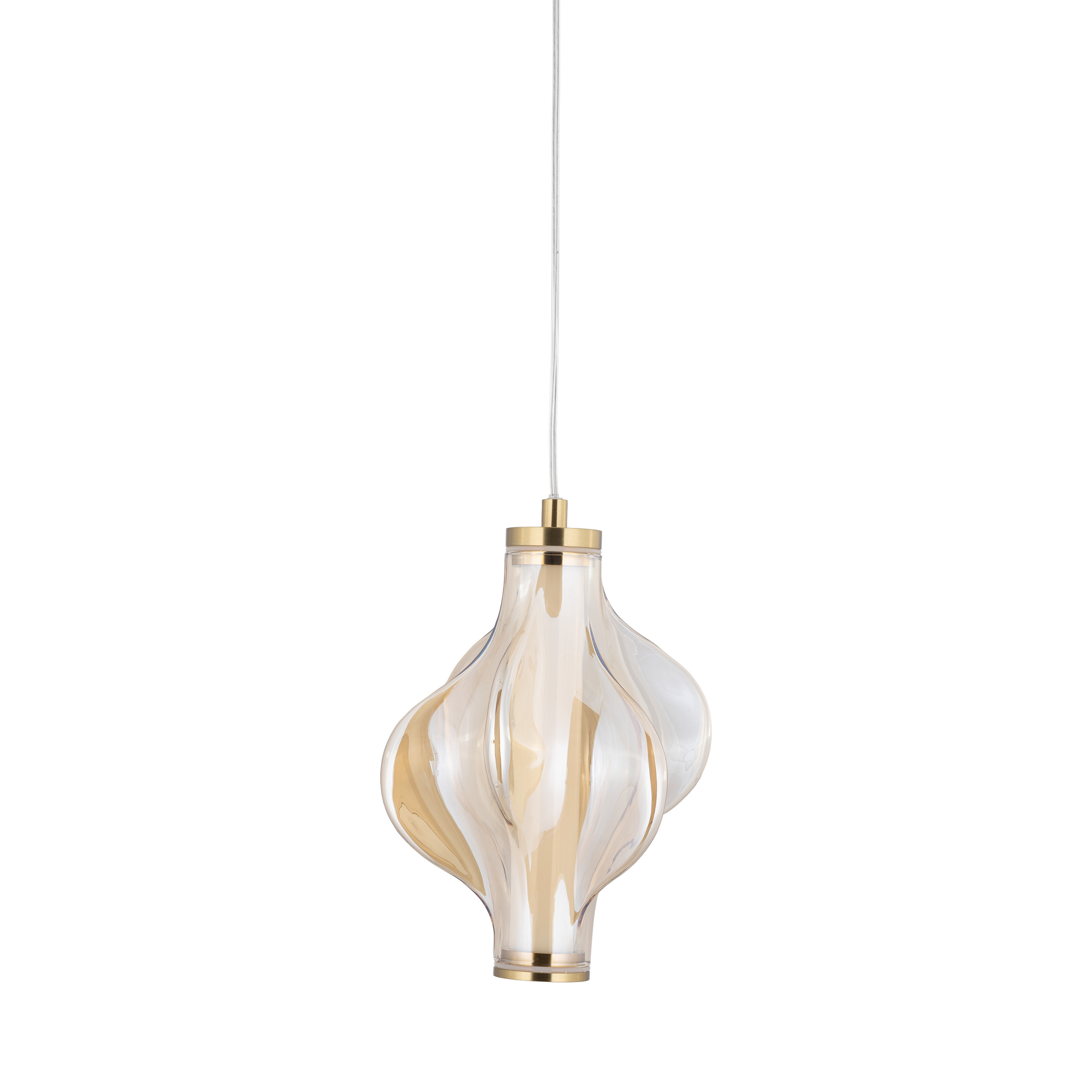 ELVA BRASS LAMPA WISZĄCA LED 8W ELVA BRASS LAMPA WISZĄCA LED 8W