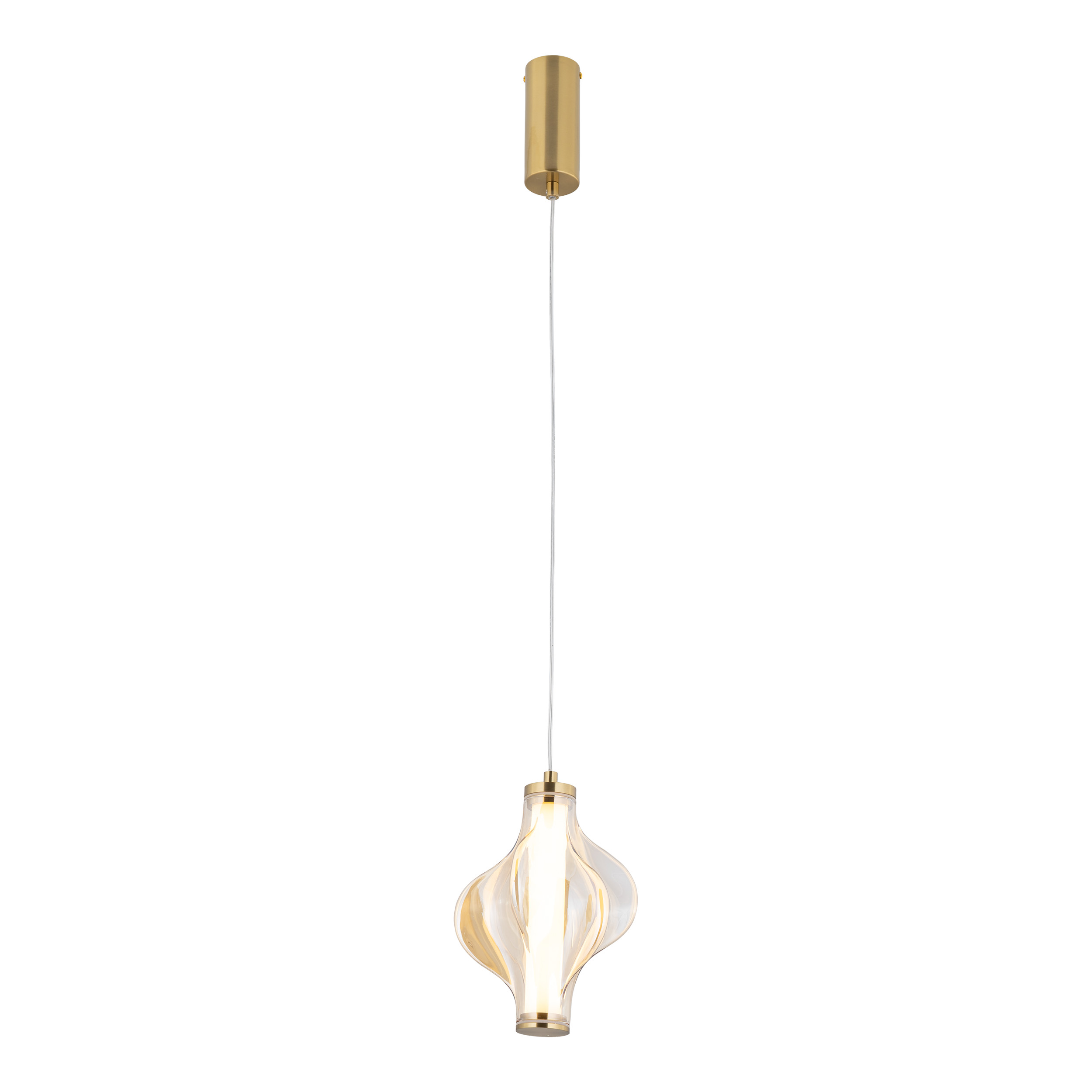 ELVA BRASS LAMPA WISZĄCA LED 8W ELVA BRASS LAMPA WISZĄCA LED 8W