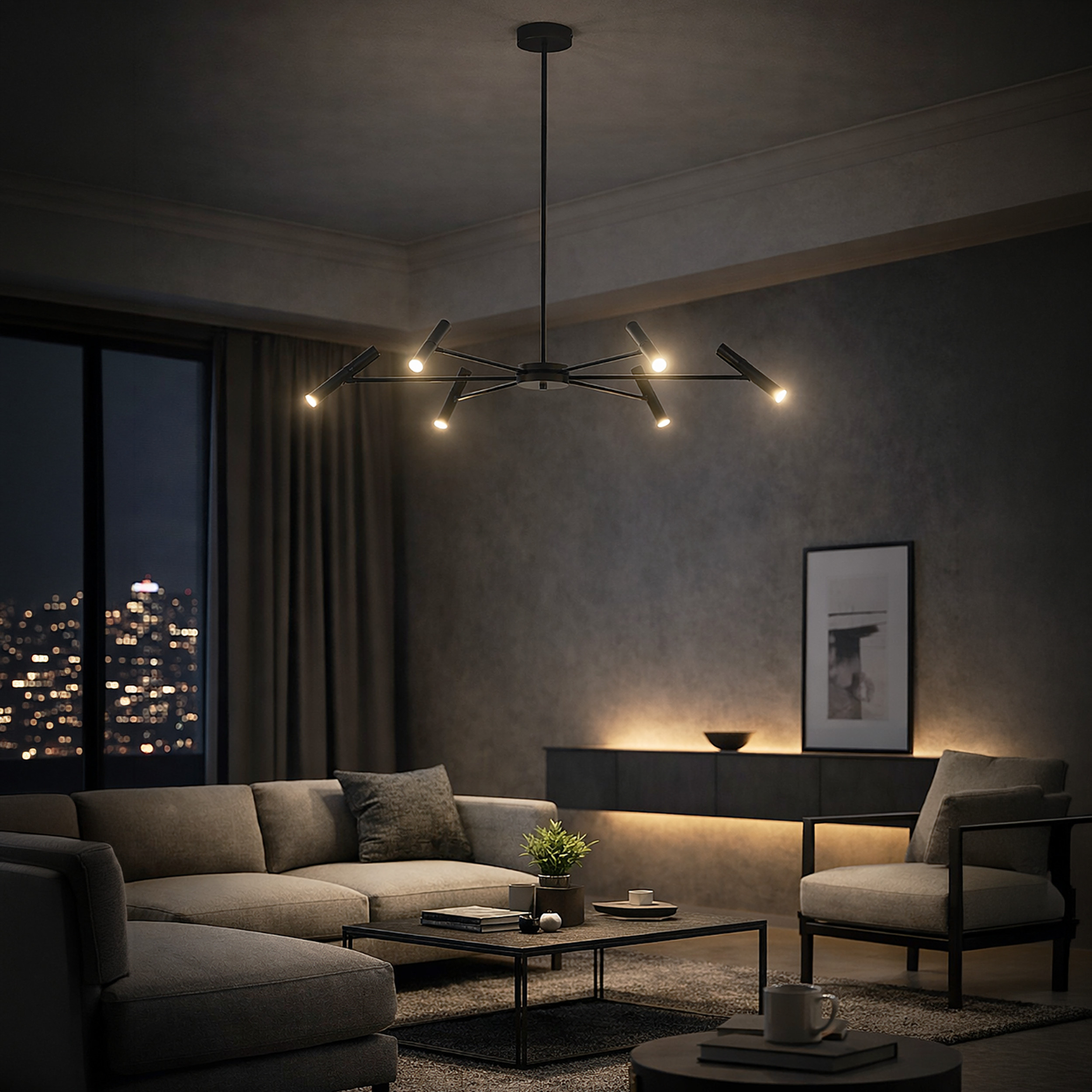 NIVA BLACK LAMPA WISZĄCA LED 30W NIVA BLACK LAMPA WISZĄCA LED 30W