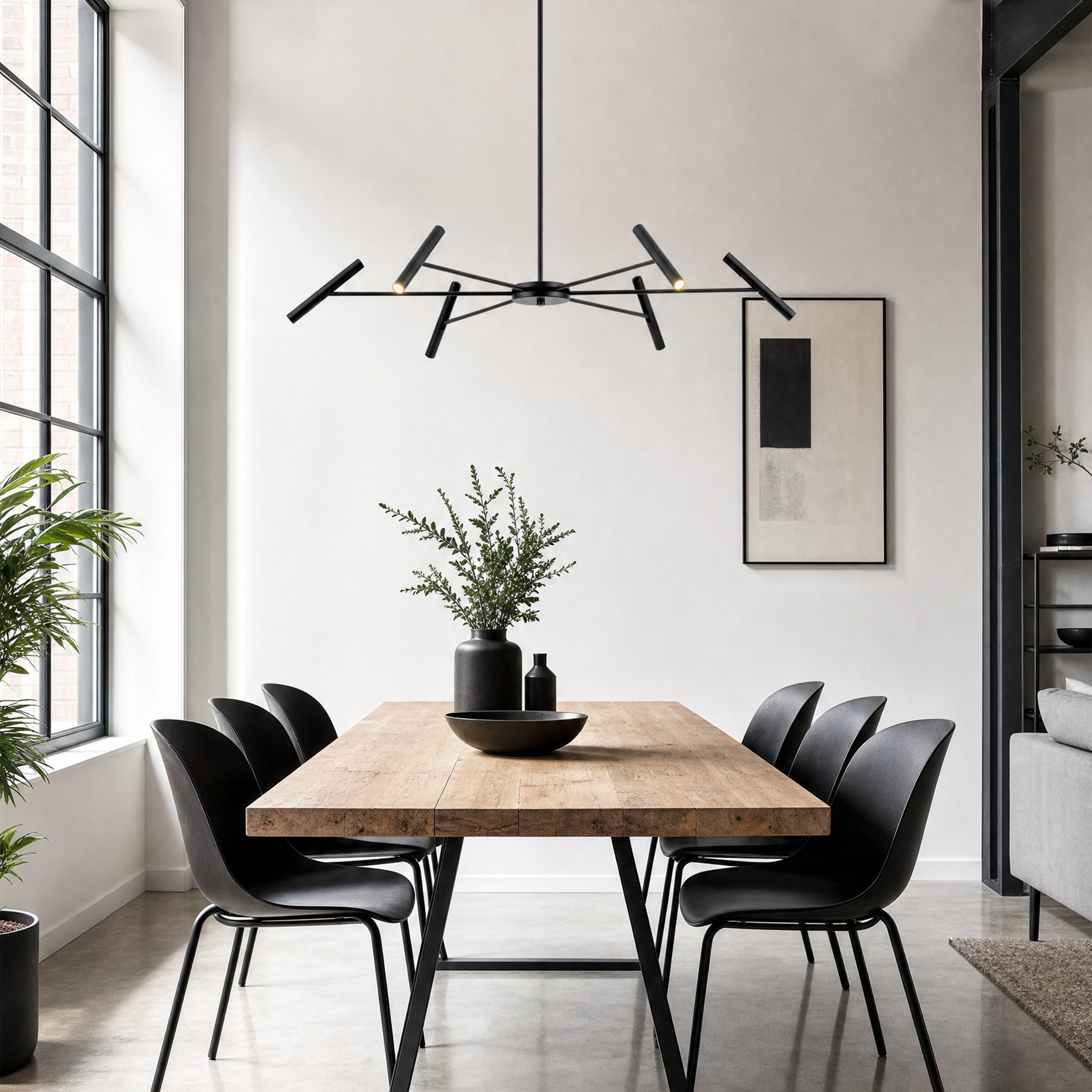 NIVA BLACK LAMPA WISZĄCA LED 30W NIVA BLACK LAMPA WISZĄCA LED 30W