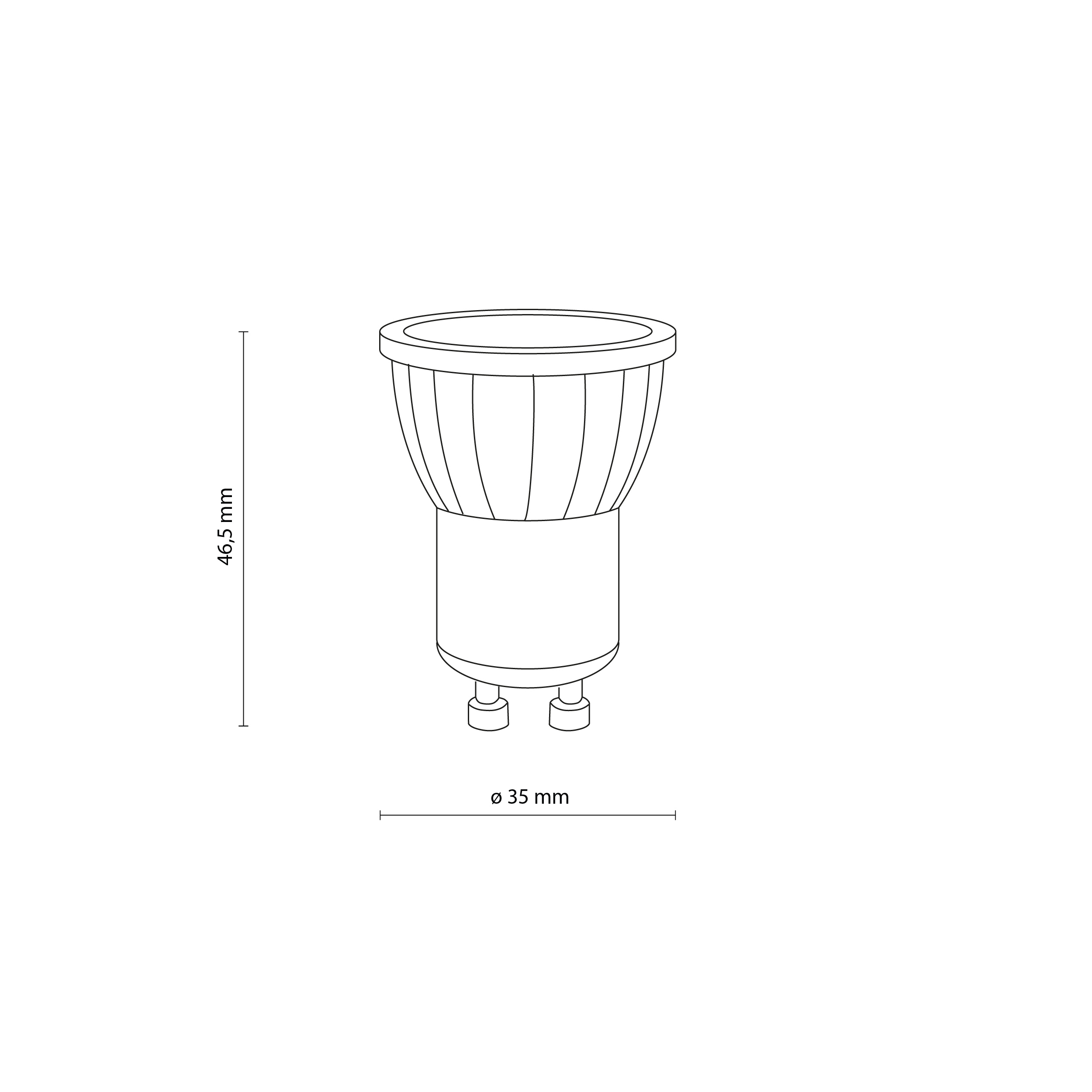 ŻARÓWKA GU10 MINI MR11 3000K WHITE ŻARÓWKA GU10 MINI MR11 3000K WHITE