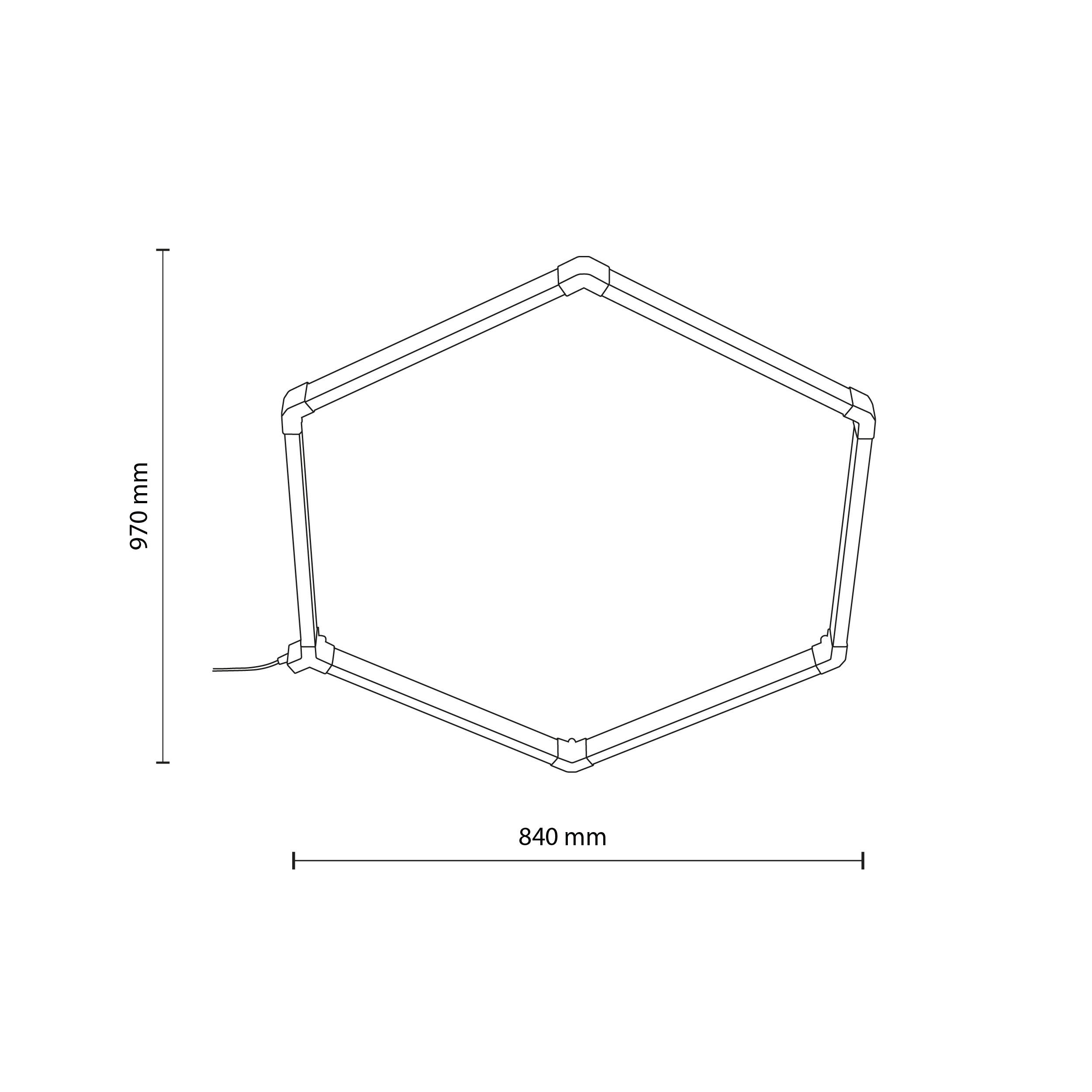PANEL LED HONEY COMB 42W PANEL LED HONEY COMB 42W