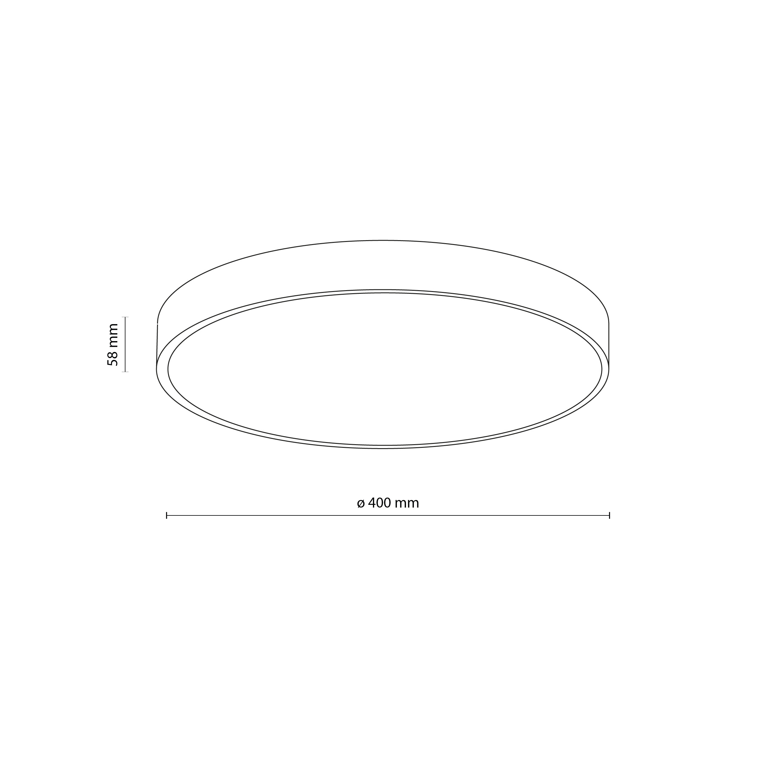 VELIS BLACK PLAFON LED 30W IP54 VELIS BLACK PLAFON LED 30W IP54