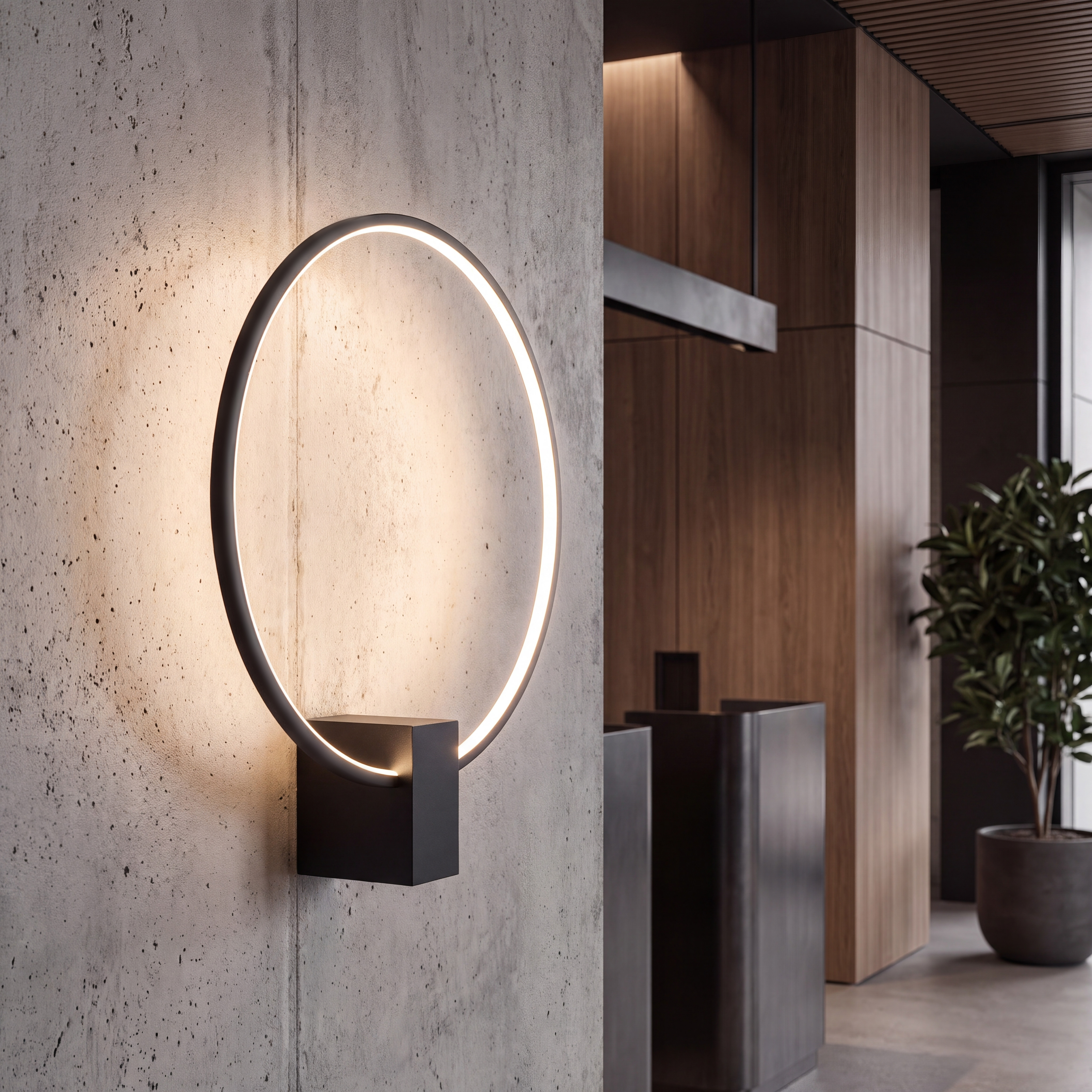 VEXA BLACK KINKIET LED 6W VEXA BLACK KINKIET LED 6W