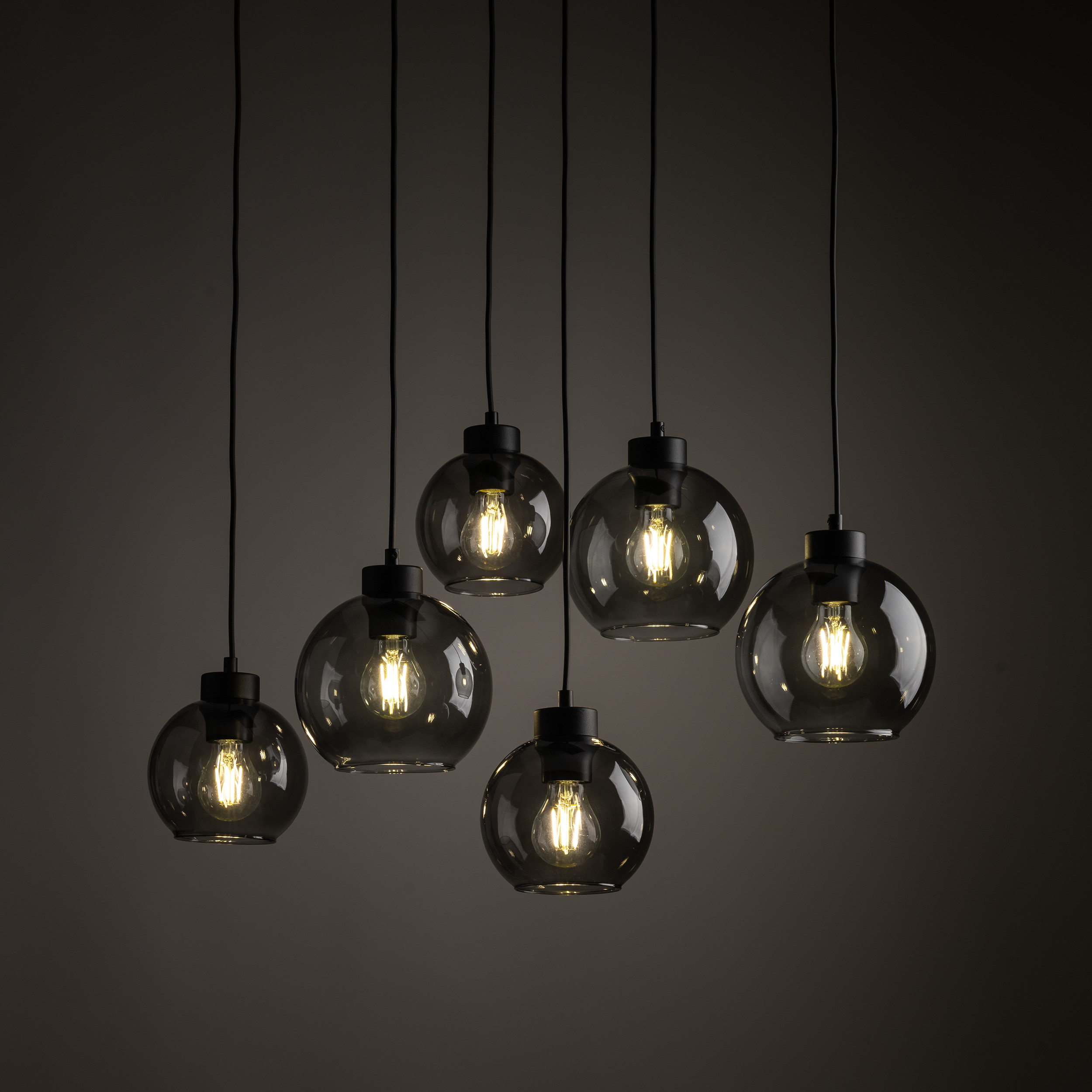 CUBUS GRAPHITE LAMPA WISZĄCA 6 CUBUS GRAPHITE LAMPA WISZĄCA 6