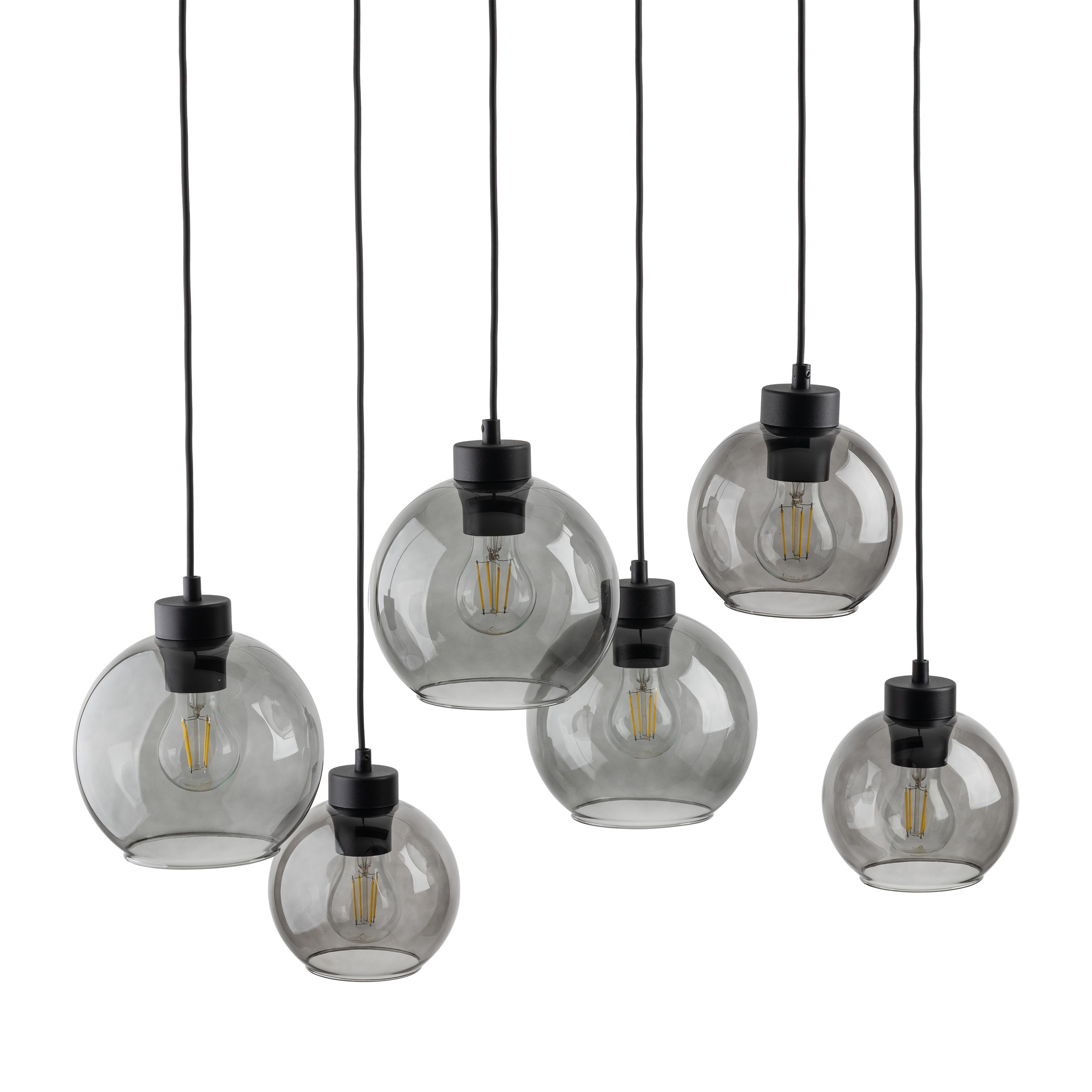 CUBUS GRAPHITE LAMPA WISZĄCA 6 CUBUS GRAPHITE LAMPA WISZĄCA 6