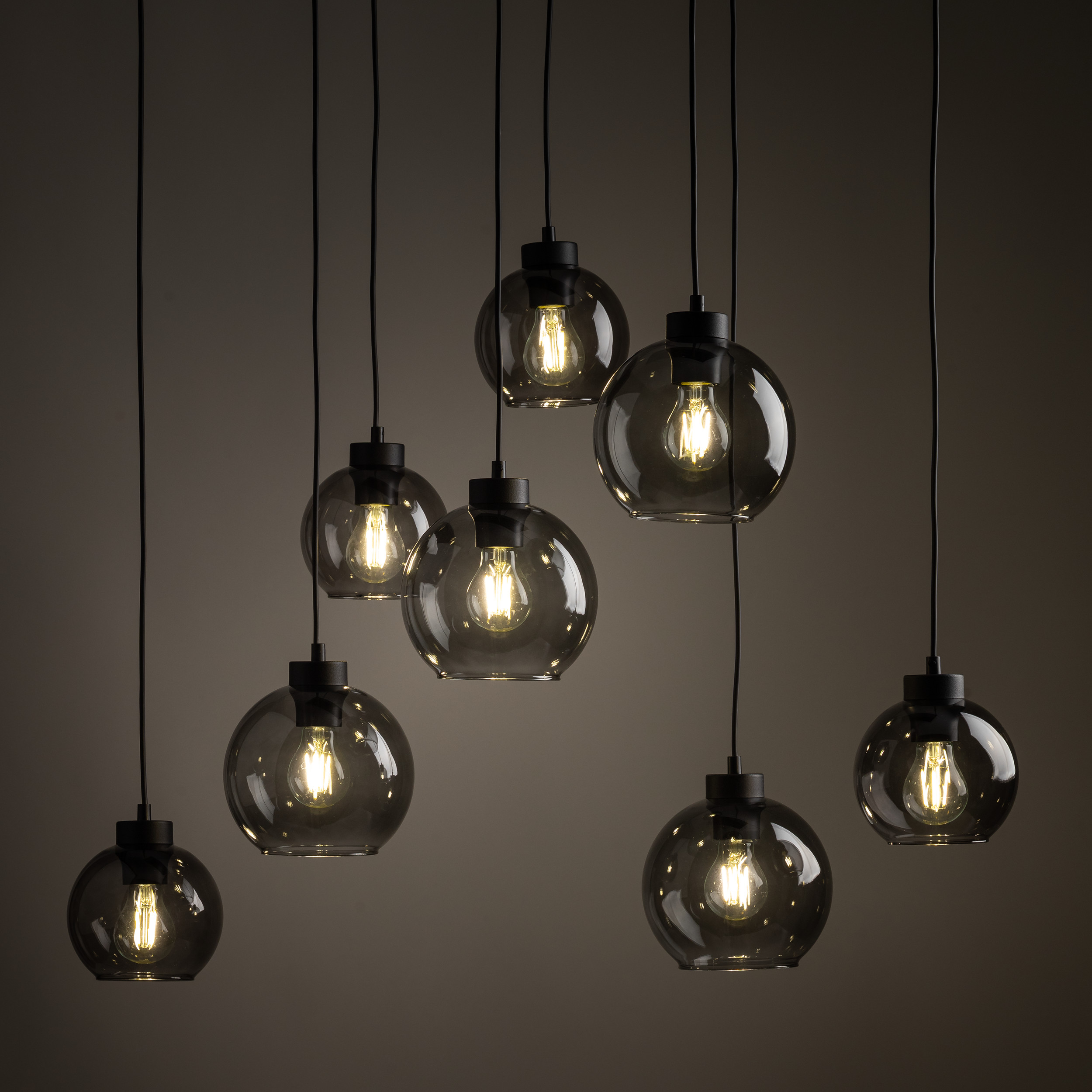 CUBUS GRAPHITE LAMPA WISZĄCA 8 CUBUS GRAPHITE LAMPA WISZĄCA 8
