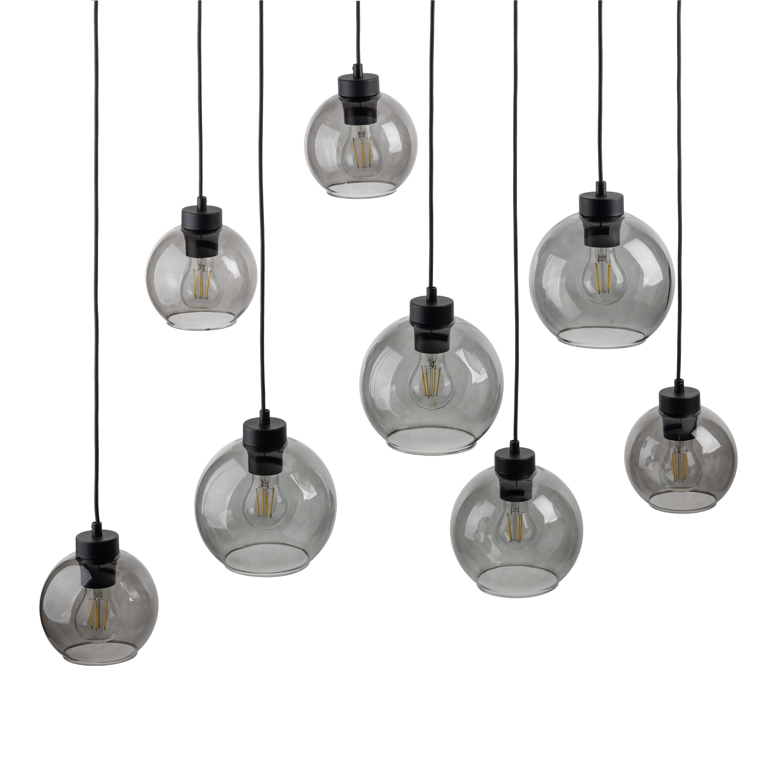CUBUS GRAPHITE LAMPA WISZĄCA 8 CUBUS GRAPHITE LAMPA WISZĄCA 8